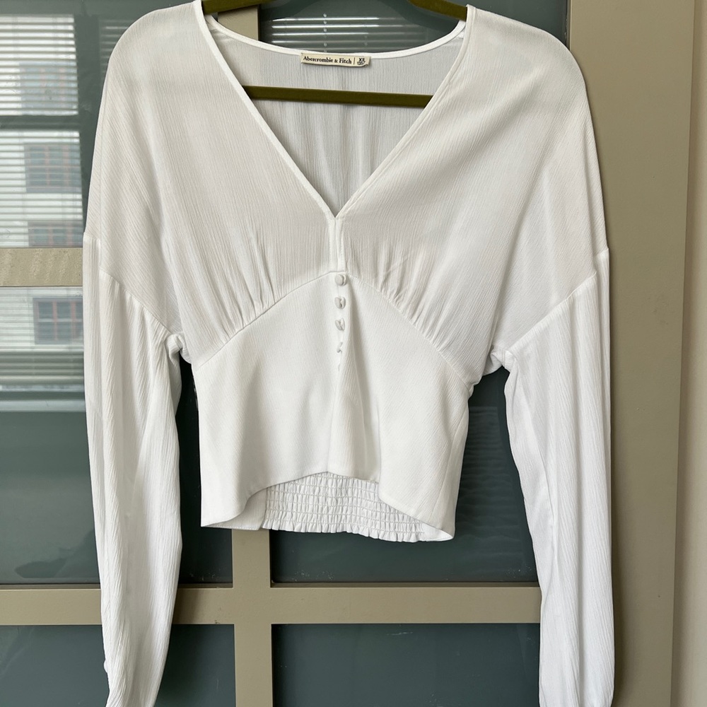 Abercrombie and Fitch Deep V Blouse